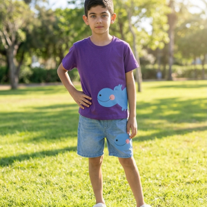 סט קיץ לילדים – חולצת היפופטם + מכנס קצר